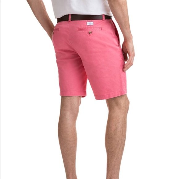 Men's Vineyard Vines Flat Front Club Shorts - Picture 12 of 12